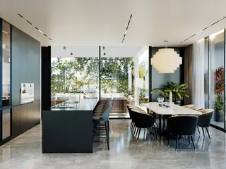 Новая трехэтажная вилла с бассейнами и спа-зоной в 200 метрах от моря, Агиос Тихонас, Кипр