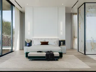 Новая трехэтажная вилла с бассейнами и спа-зоной в 200 метрах от моря, Агиос Тихонас, Кипр