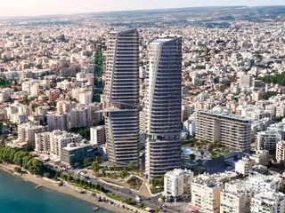 Квартиры под аренду на первой линии в высотной резиденции, Лимассол, Кипр