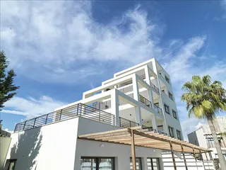 Новая закрытая резиденция с бассейнами и спа-зоной в 200 метрах от пляжа, Мутайяка, Кипр