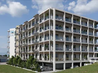 Новая закрытая резиденция с бассейнами и спа-зоной в 200 метрах от пляжа, Мутайяка, Кипр