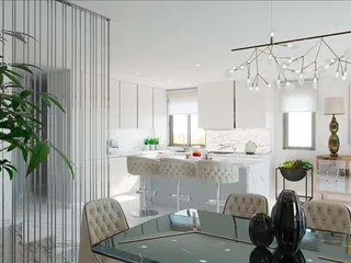 Новый комплекс таунхаусов с бассейнами и садами, Гермасогейя, Кипр