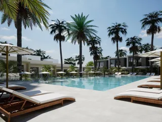 Новый комплекс вилл с бассейном в 500 метрах от пляжа, Агиос Афанасиос, Кипр