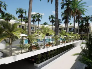 Новый комплекс вилл с бассейном в 500 метрах от пляжа, Агиос Афанасиос, Кипр