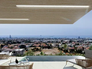 Новый жилой комплекс с бассейнами и видом на море, Агиос Афанасиос, Кипр