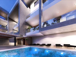 Закрытая резиденция с бассейном в 650 метрах от моря, Агиос Афанасиос, Кипр