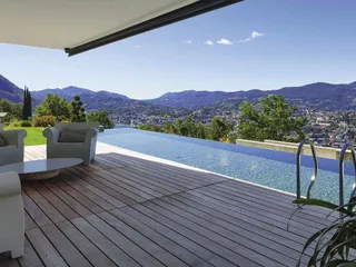 Вилла премиум класса с бассейном, садом и панорамным видом, Лимассол, Кипр