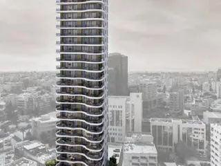 Высотная резиденция с подземной парковкой в самом центре Никосии, Кипр