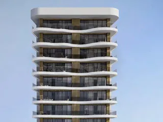 Высотная резиденция с подземной парковкой в самом центре Никосии, Кипр