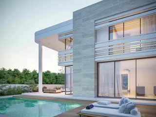 Новый комплекс вилл с террасами и садами в пригороде Никосии, Кипр