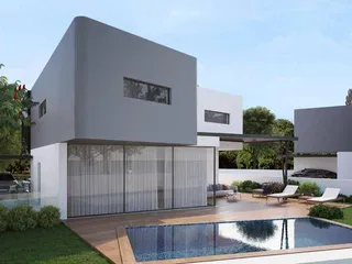 Новый комплекс вилл с террасами и садами в пригороде Никосии, Кипр