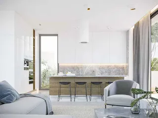 Новый комплекс вилл с террасами и садами в пригороде Никосии, Кипр