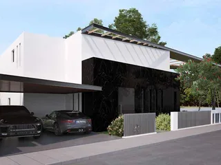 Новый комплекс вилл с террасами и садами в пригороде Никосии, Кипр