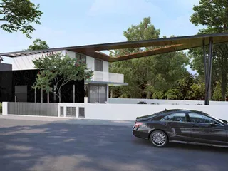 Новый комплекс вилл с террасами и садами в пригороде Никосии, Кипр