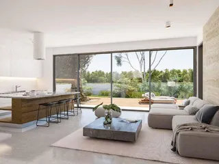 Новый комплекс вилл с террасами и садами в пригороде Никосии, Кипр