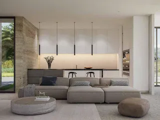 Новый комплекс вилл с террасами и садами в пригороде Никосии, Кипр