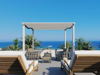 Комплекс двухэтажных вилл с бассейнами в 800 метрах от пляжа, Протарас, Кипр