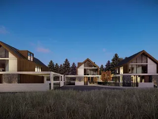 Комплекс вилл в окружении соснового леса, рядом с горнолыжным курортом, Платрес, Кипр