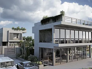 Комплекс вилл с бассейнами недалеко от пляжей и гавани, Пернера, Кипр