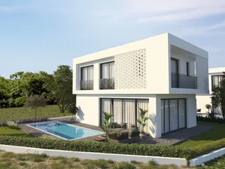 Комплекс вилл с бассейнами в 850 метрах от пляжа, Пернера, Кипр