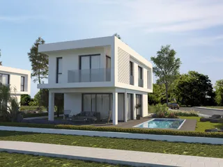 Комплекс вилл с бассейнами в 850 метрах от пляжа, Пернера, Кипр