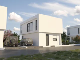 Комплекс вилл с бассейнами в 850 метрах от пляжа, Пернера, Кипр