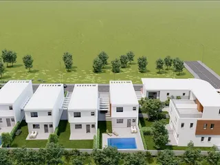 Комплекс вилл в спокойном районе, рядом с пляжем и центром Пафоса, Героскипу, Кипр