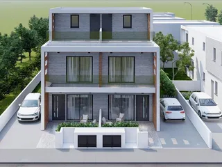 Комплекс вилл в спокойном районе, рядом с пляжем и центром Пафоса, Героскипу, Кипр