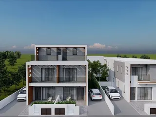 Комплекс вилл в спокойном районе, рядом с пляжем и центром Пафоса, Героскипу, Кипр