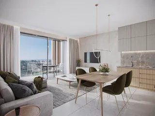 Закрытая резиденция с бассейнами в 50 метрах от пляжа, Кисонерга, Кипр