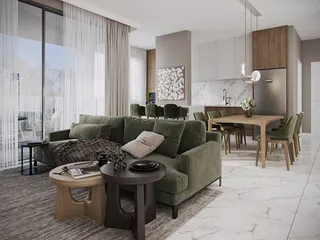 Закрытая резиденция с бассейнами в 50 метрах от пляжа, Кисонерга, Кипр