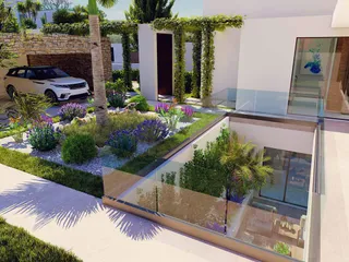 Комплекс вилл с бассейнами на берегу моря, Полис, Кипр