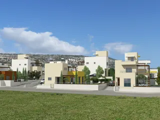 Комплекс вилл с бассейнами и панорамным видом на море, Пейя, Кипр