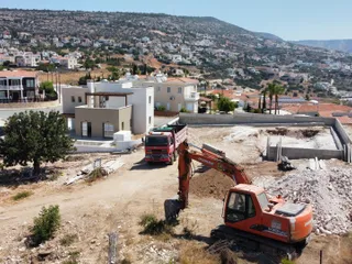 Комплекс вилл с бассейнами и панорамным видом на море, Пейя, Кипр