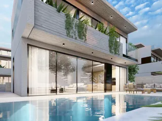 Новый комплекс вилл с бассейнами рядом с морем, Пафос, Кипр