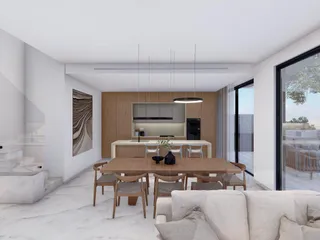 Новый комплекс вилл с бассейнами рядом с морем, Пафос, Кипр