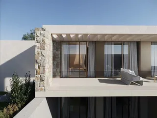 Новый комплекс элитных вилл с бассейнами в престижном районе Морских пещер, Пейя, Кипр