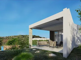 Новый комплекс вилл с бассейнами и панорамными видами, Кония, Кипр