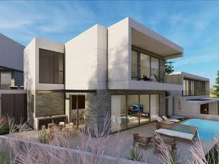 Новый комплекс меблированных вилл в спокойном районе, Кония, Кипр