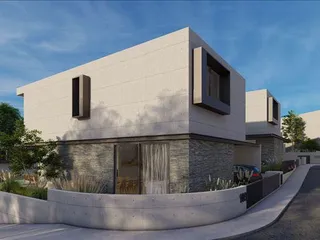 Новый комплекс меблированных вилл в спокойном районе, Кония, Кипр