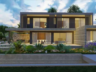 Новый комплекс вилл с панорамным видом в престижном районе, Кония, Кипр