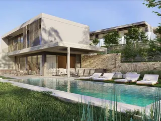 Новый комплекс вилл с панорамным видом в престижном районе, Кония, Кипр