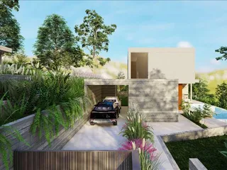 Новый комплекс вилл с панорамным видом в престижном районе, Кония, Кипр