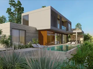 Новый комплекс вилл с панорамным видом в престижном районе, Кония, Кипр