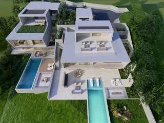 Новый комплекс меблированных вилл с бассейнами в живописном районе, Тала, Кипр