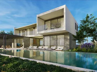 Новый комплекс меблированных вилл рядом с морем, Героскипу, Кипр