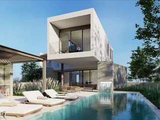 Новый комплекс меблированных вилл рядом с морем, Героскипу, Кипр