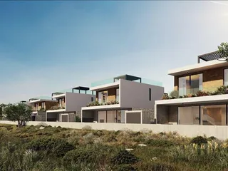 Новый комплекс вилл с парковкой рядом с морем, Героскипу, Кипр