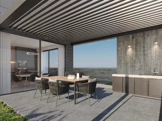 Новый комплекс вилл с парковкой рядом с морем, Героскипу, Кипр