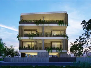 Новая малоэтажная резиденция с бассейном в популярном районе Пафоса, Кипр